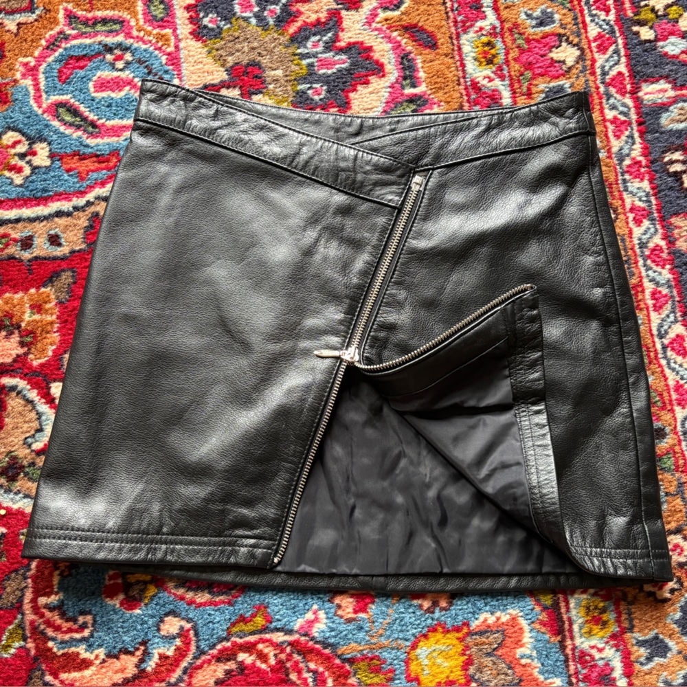 Vintage Wilson's Leather Mini Skirt - Like New